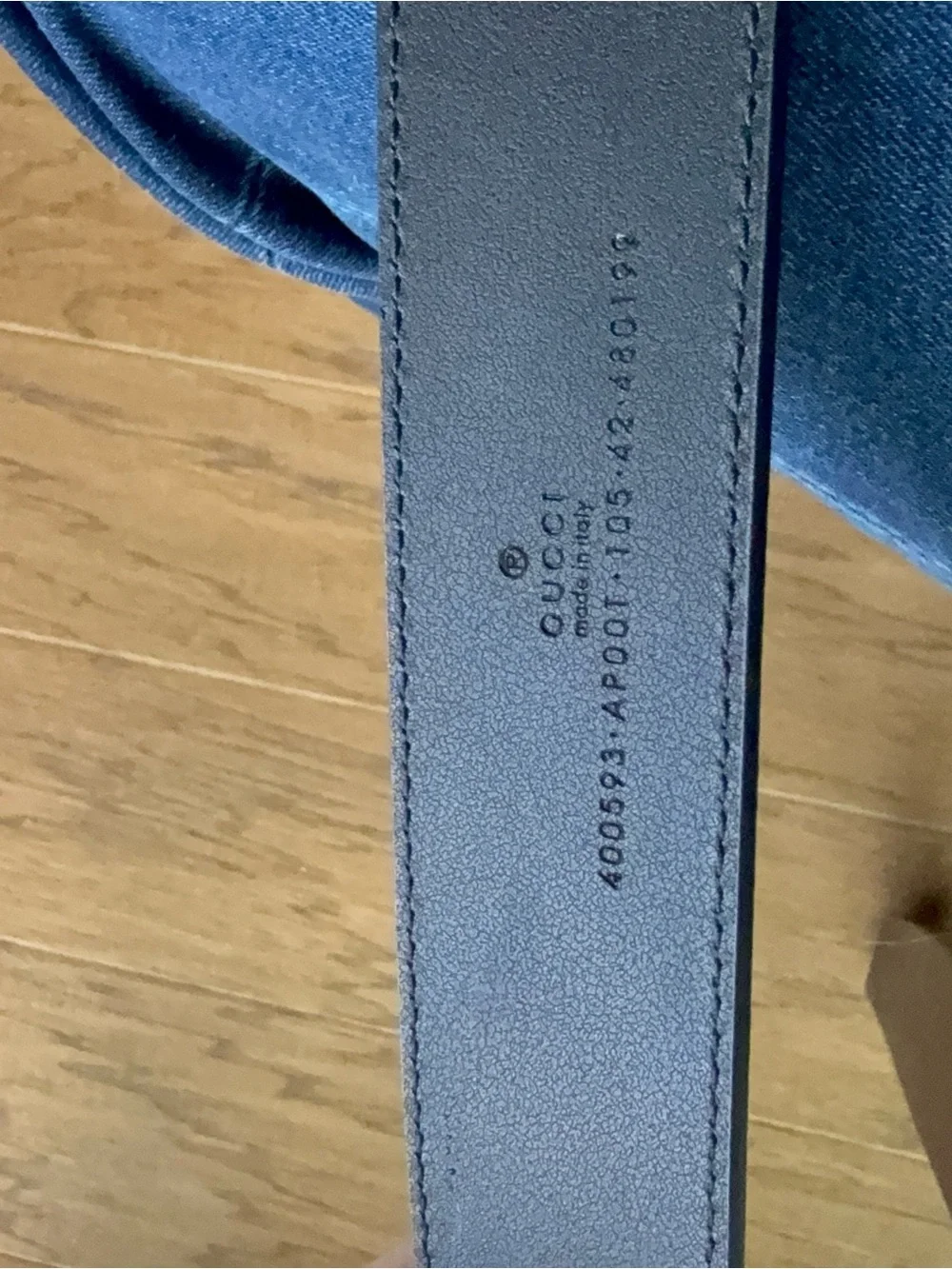 Gucci black  Leather belt